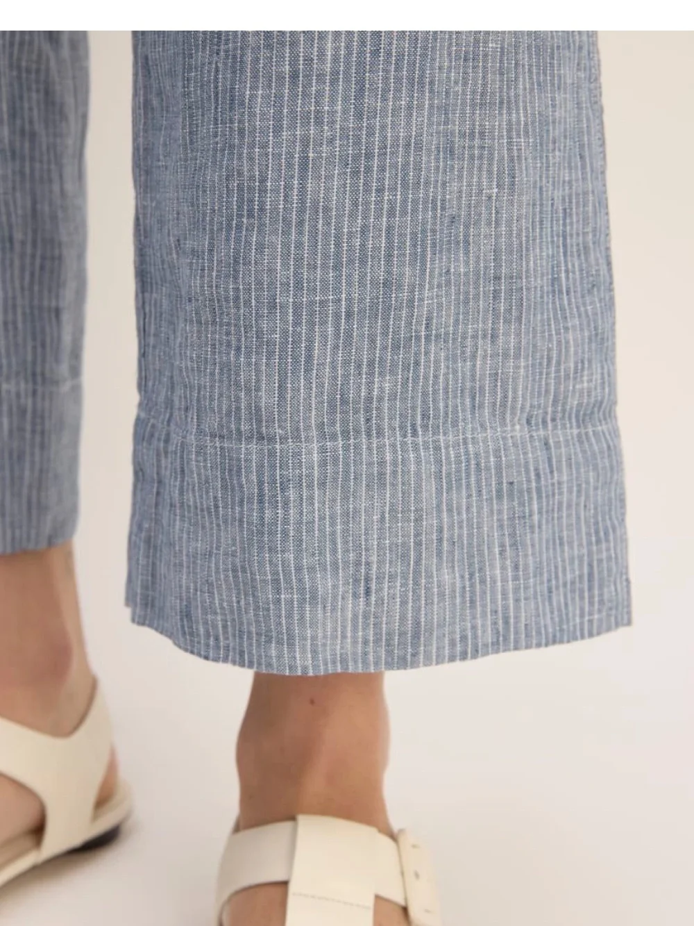 Everlane The Linen Side Button jumpsuit